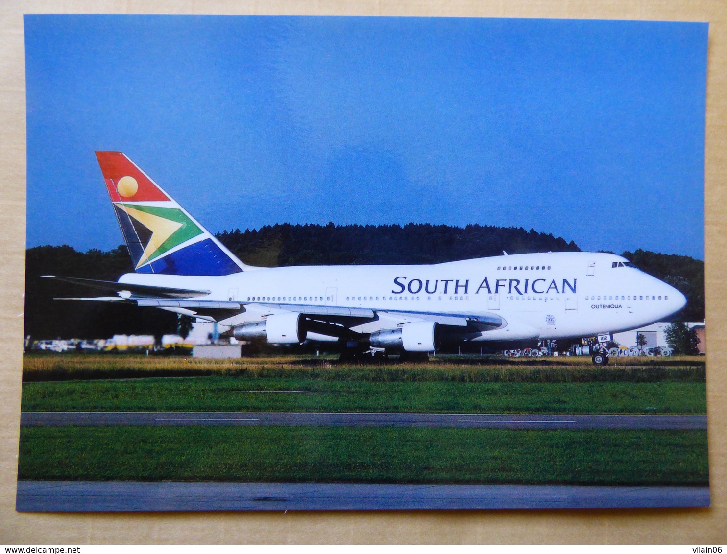 SAA / SOUTH AFRICAN AIRWAYS   B 747 SP   ZS SPB - 1946-....: Moderne