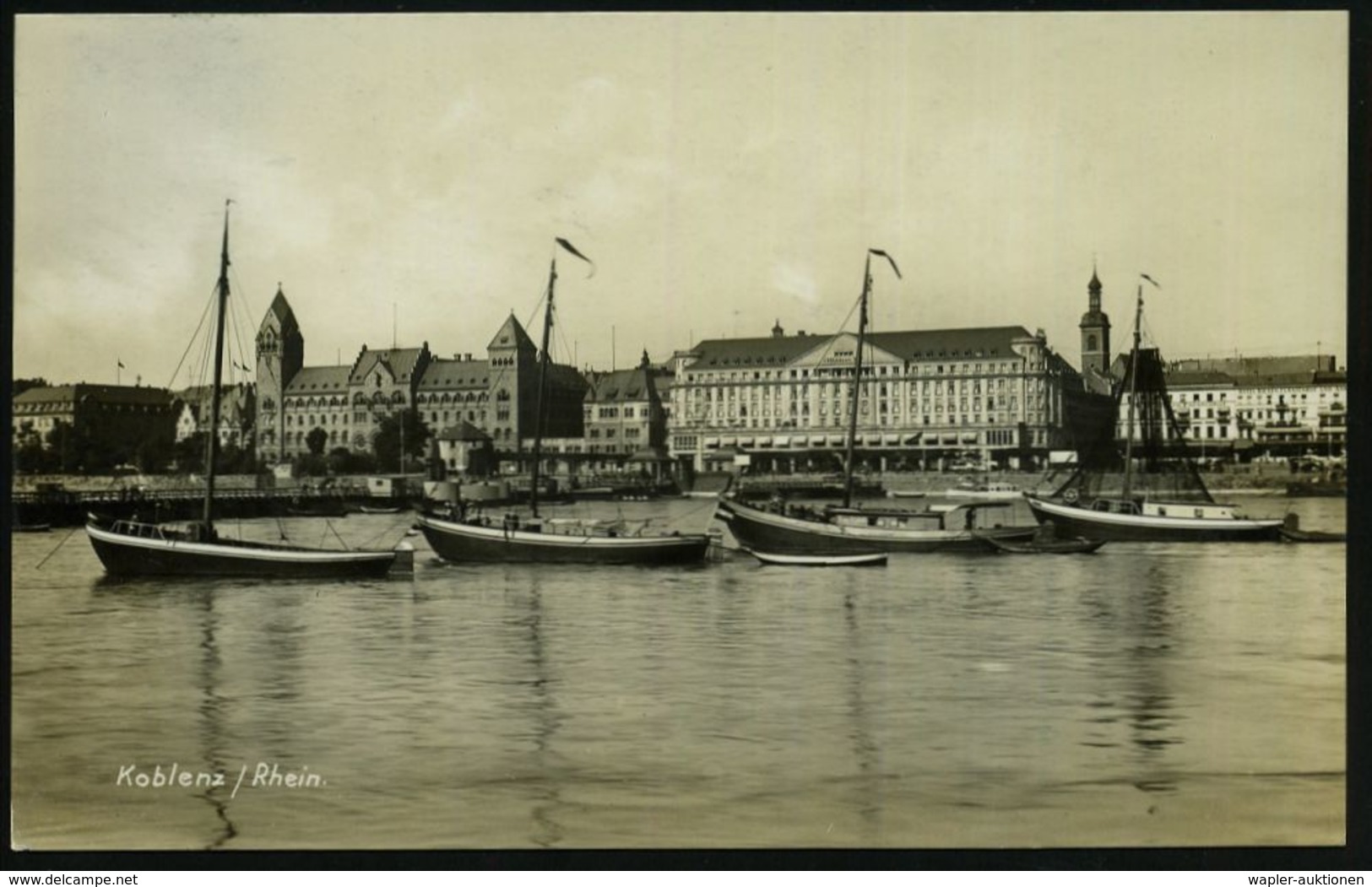 KOBLENZ/ *2II/ Koblenz/ Ist Wieder Frei,/ Daher Jeder Deutsche/ Zum Deutschen Eck! 1930 (5.10.) MWSt = Ende Der Rheinlan - Autres & Non Classés