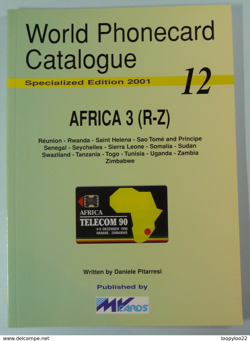 World Phonecard Catalogue - AFRICA 3 (R - Z) 12 - MV Cards - Mint - Zubehör