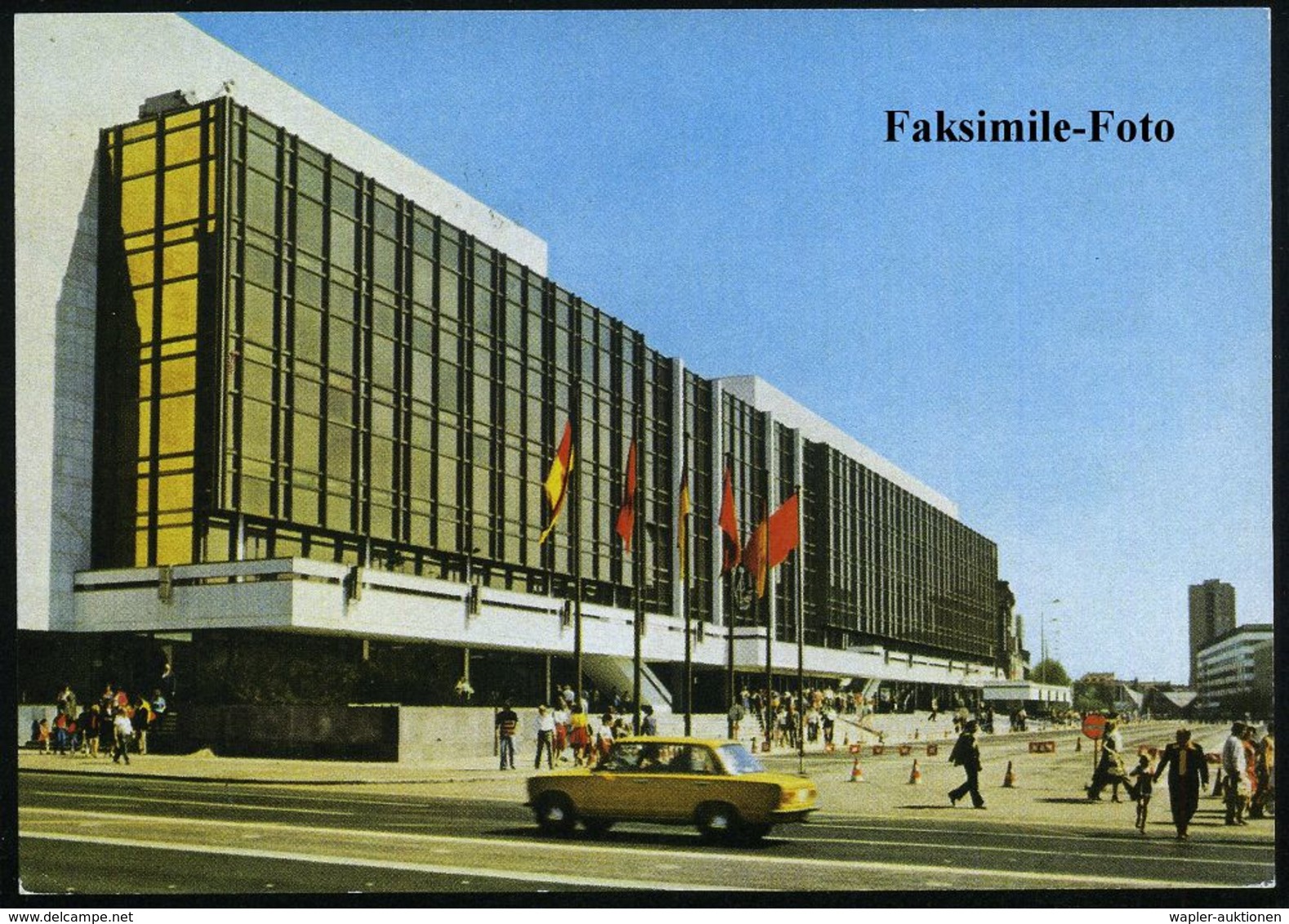 1025 BERLIN 25/ Cd/ PALAST DER REPUBLIK 1990 (25.6.) 1K = Hauspostamt DDR-Volkskammer Auf Int. Antwortschein (Typ "Lausa - Autres & Non Classés