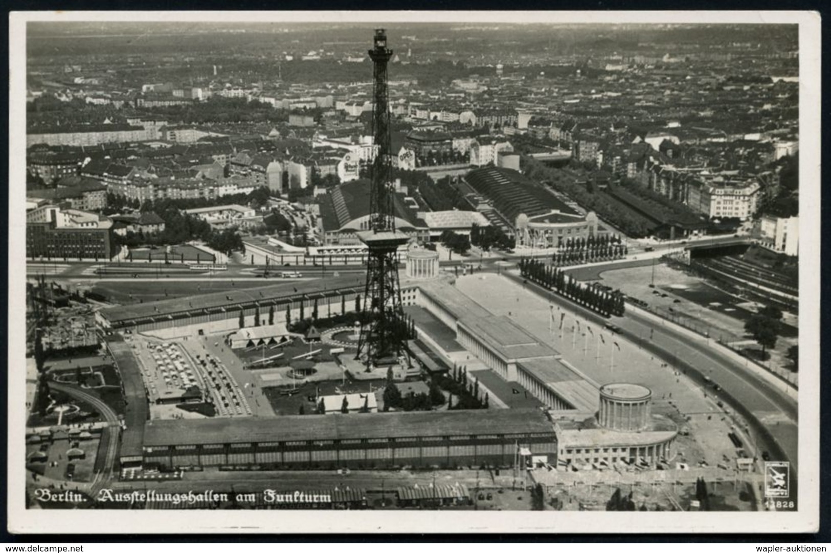 BERLIN-CHARLOTTENBURG 5/ A/ 13.Große Deutsche/ Rundfunkausstellung 1936 (2.9.) SSt 2x Auf Passender S/w.-Foto-Ak.: Ausst - Non Classés