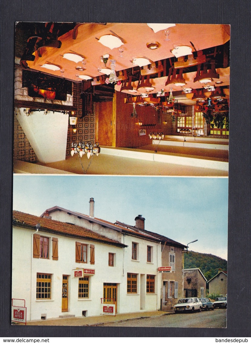 NONCOURT SUR LE RONGEANT (52) Hotel Restaurant Cafe Du Nord ( Biere Stella Artois Kronenbourg Voiture Renault - Autres & Non Classés