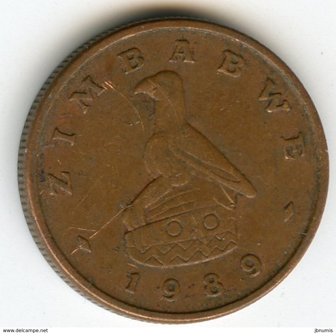 Zimbabwe 1 Cent 1989 KM 1a - Zimbabwe