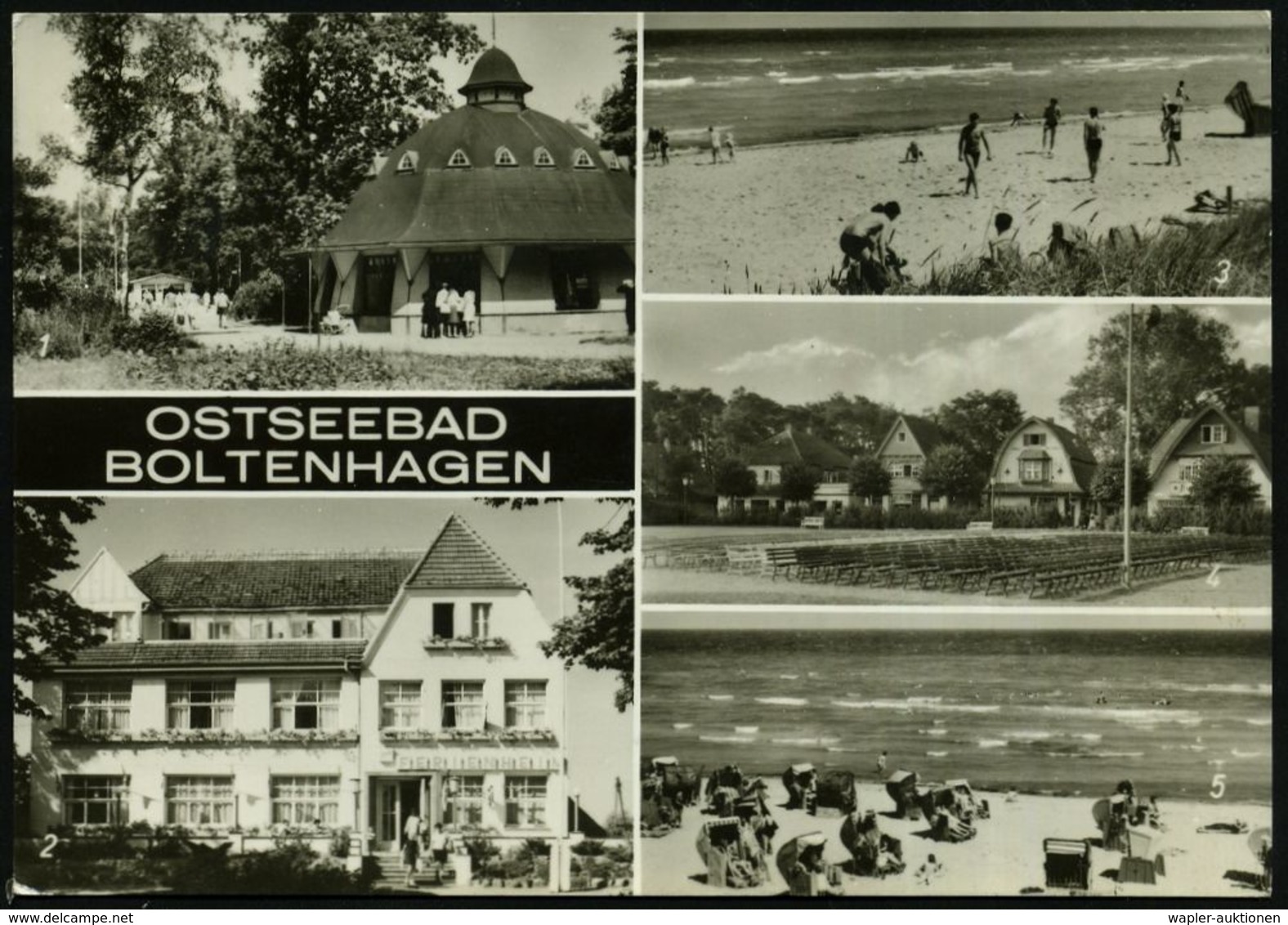 2422 BOLTENHAGEN OSTSEEBAD/ MATHIAS THESEN/ ZENTRALES PIONIERLAGER 1973 (1.8.) Seltener SSt = Zeltlager "Mathias Thesen" - Altri & Non Classificati