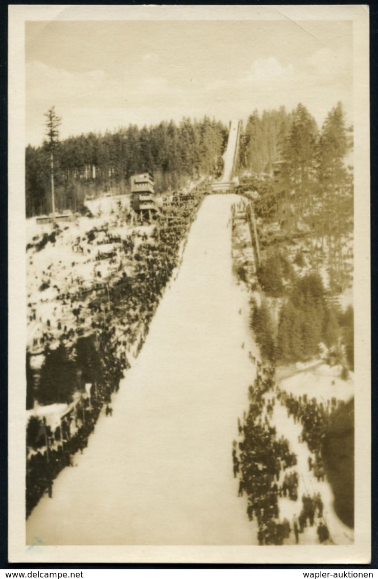 OBERHOF (THÜR)/ 2.WINTERSPORTMEISTERSCHAFTEN/ DER JUNGEN PIONIERE.. 1952 (17.2.) SSt = Monogramm "J P" Auf EF 12 Pf. Tag - Autres & Non Classés