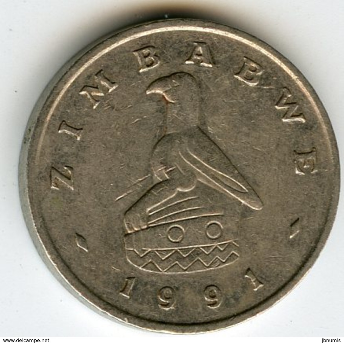 Zimbabwe 5 Cents 1991 KM 2 - Zimbabwe