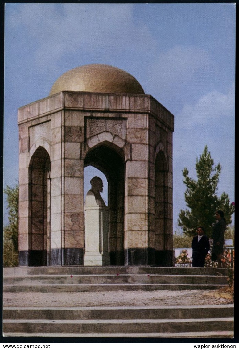 UdSSR 1972 3 Kop Komsomolzen , Schwarz: Mausoleum Von S. Ajni, Ungebr - Tennis - Scrittori