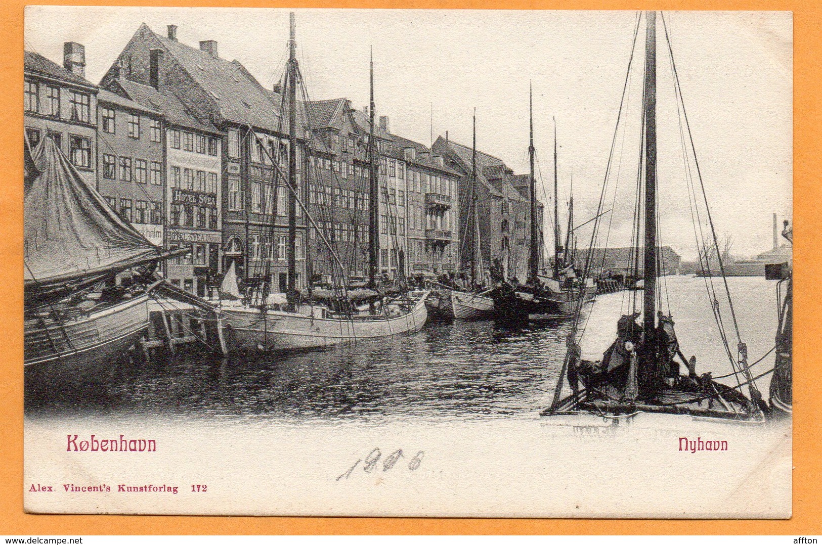 Copenhagen Denmark 1900 Postcard - Dänemark