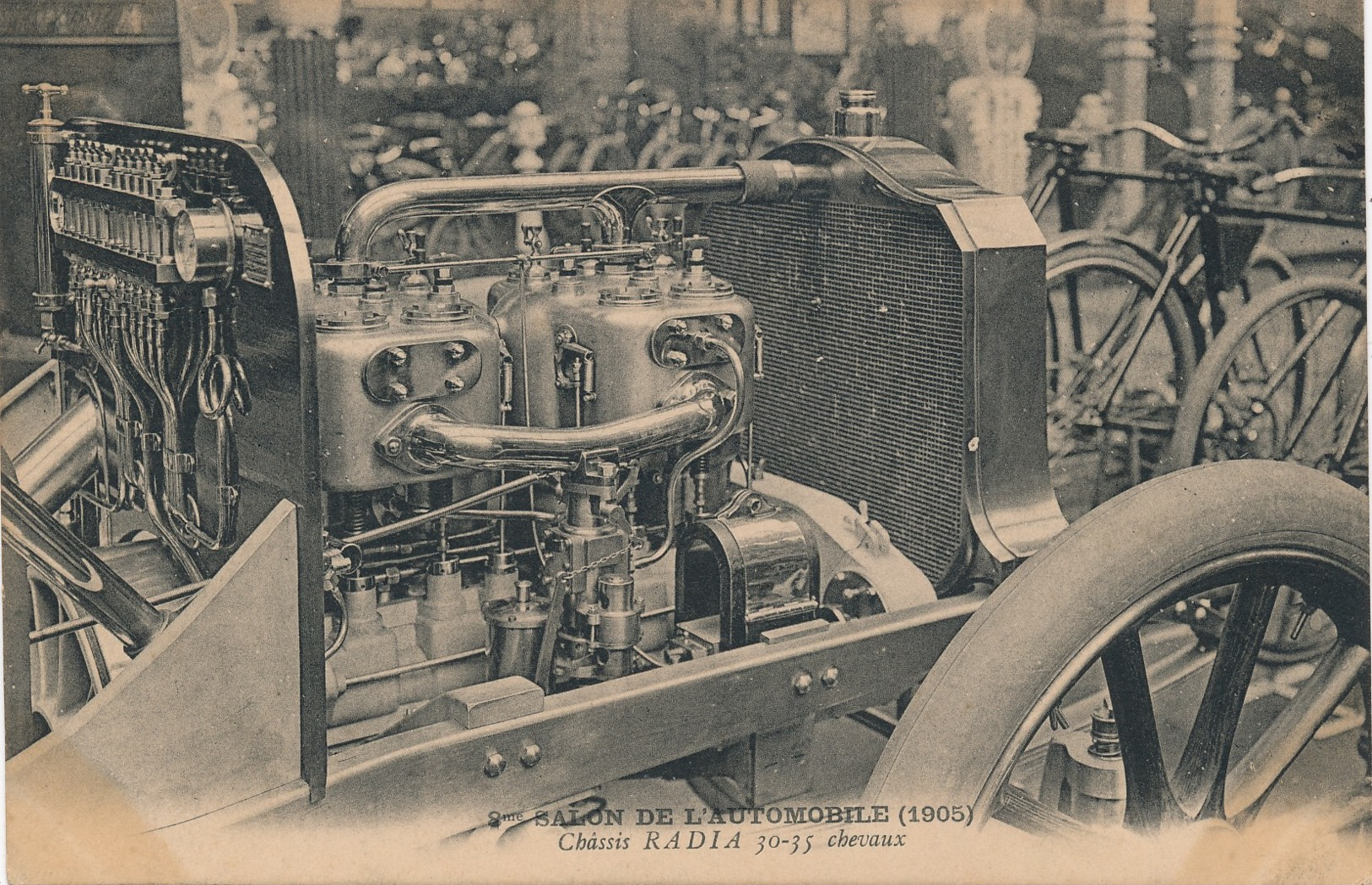 H185 - 75 - PARIS - Salon De L'Automobile - 1905 - Chassis Radia - 30-35 Chevaux - Autres & Non Classés