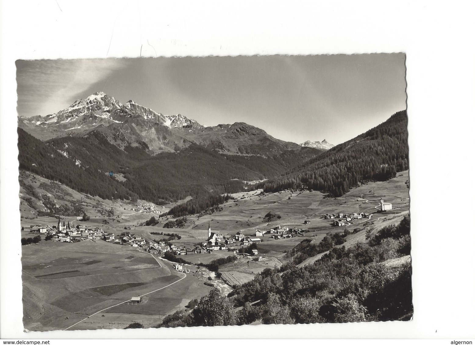 20710 -  Blick Gegen Tinizong Und Zum Piz D'Err (Format 10X 15) - Tinizong-Rona