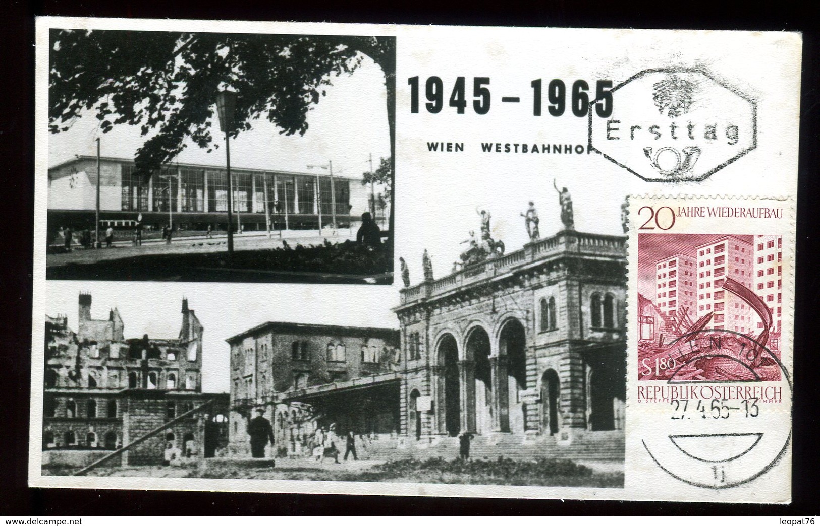 Autriche - Carte Maximum 1965 - Wien - N16 - Cartes-Maximum (CM)