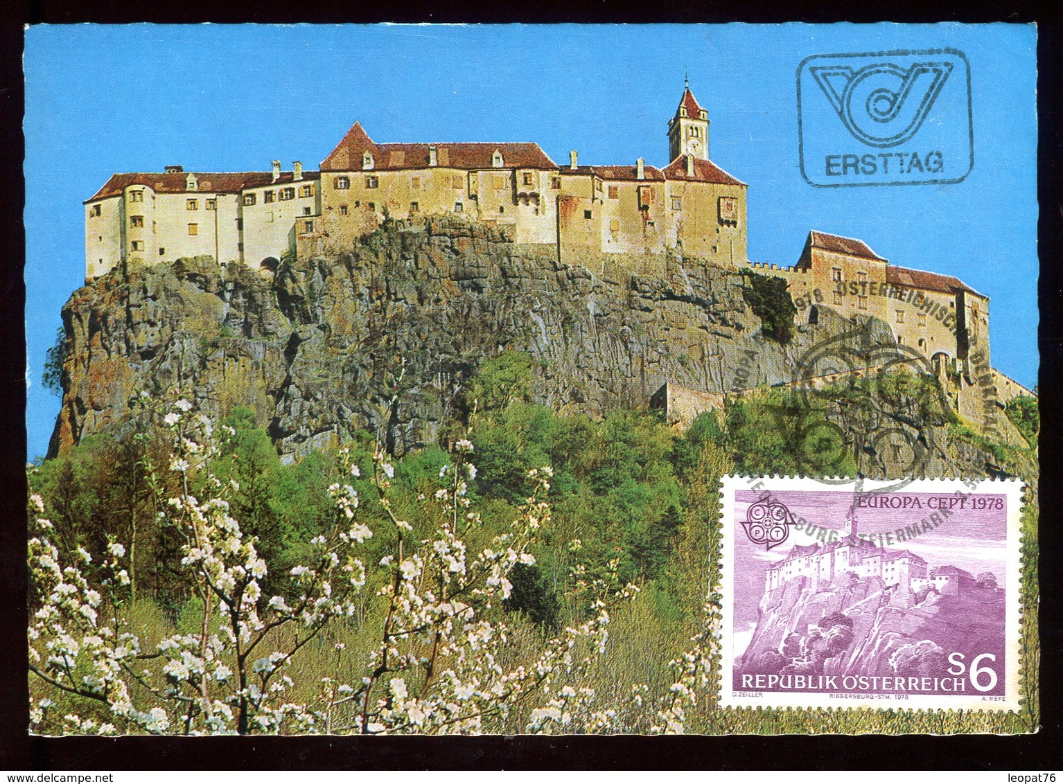 Autriche - Carte Maximum 1978 - Château De Regersburg - N20 - Maximumkaarten