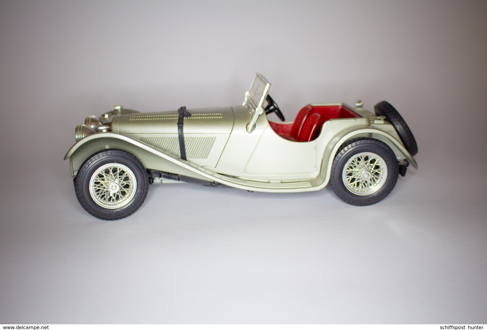 BURAGO-Modell JAGUAR SS-100 Aus Meiner Vitrine, Sehr Gut Erhalten, Siehe Scans !! 14.6-03 - Burago