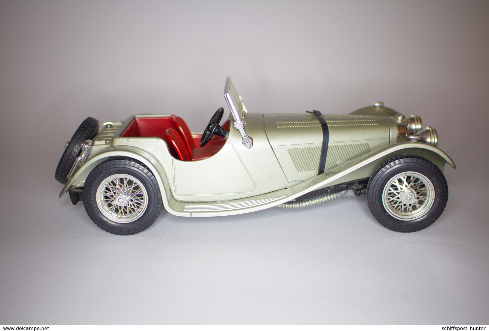 BURAGO-Modell JAGUAR SS-100 Aus Meiner Vitrine, Sehr Gut Erhalten, Siehe Scans !! 14.6-03 - Burago