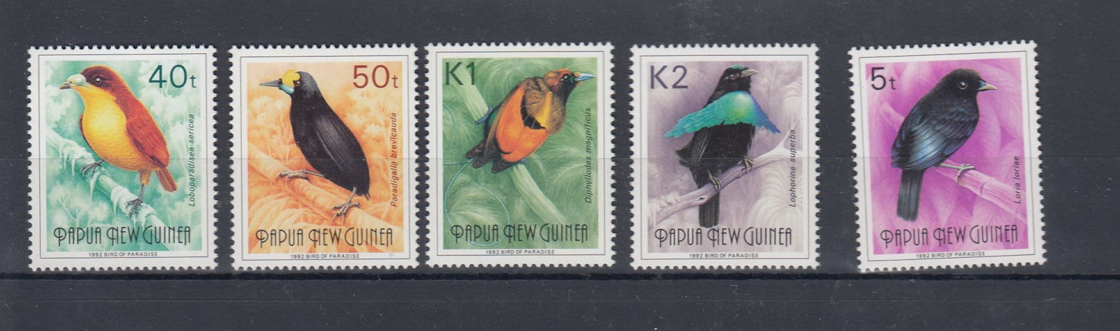 Papua Neuguinea (BBK) Michel Cat.No. Mnh/**  663/667 I - Papúa Nueva Guinea