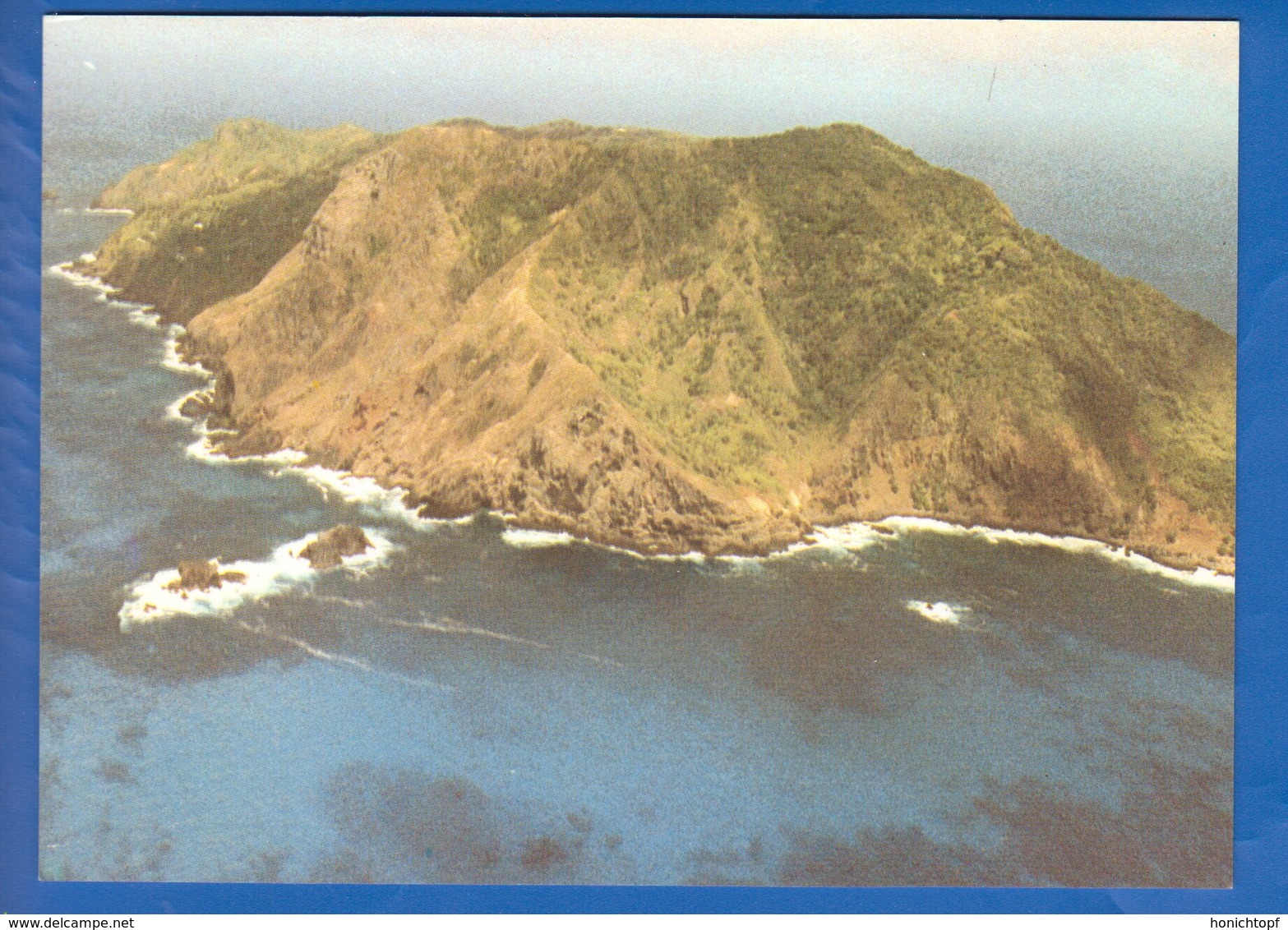 Pitcairn Island; Viewed From The West - Pitcairn