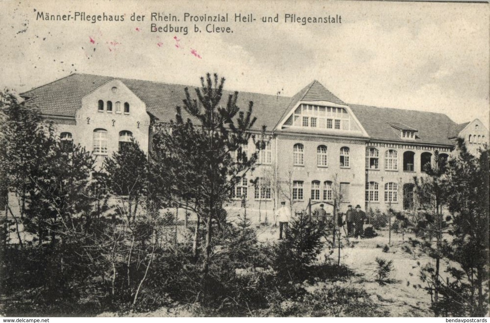 BEDBURG-HAU, Provinzial Heil- Und Pflegeanstalt, Männer-Pflegehaus (1916) AK (1) - Kleve