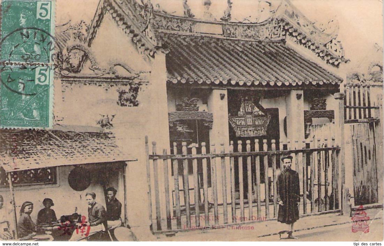 Vietnam - Tonkin - Nam-Dinh, Pagode Rue Chinoise - Viêt-Nam