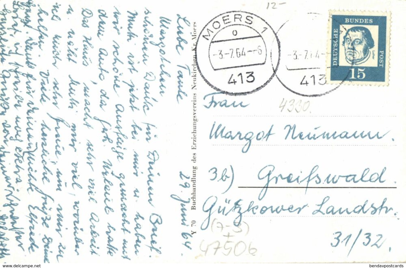 NEUKIRCHEN, Niederrh. Bergwerks AG, Lehrlingsheim, Julius-Stursberg Schule 1964 - Moers