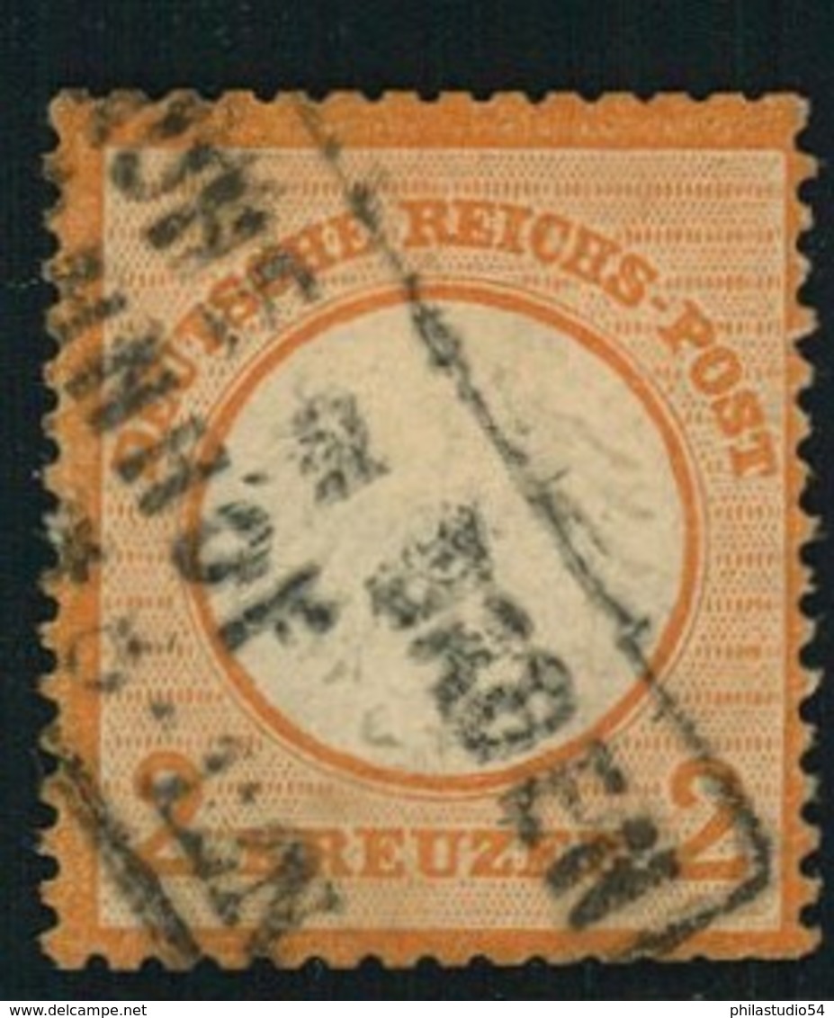 1872, Michelnummer 15 Gestempelt 2 Kreuzer Kleiner Brustschild - Used Stamps