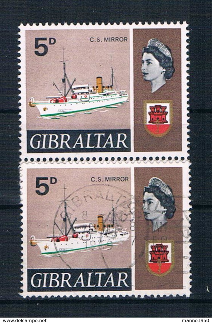 Gibraltar 1969 Schiffe Mi.Nr. 224 ** + Gestempelt - Gibilterra