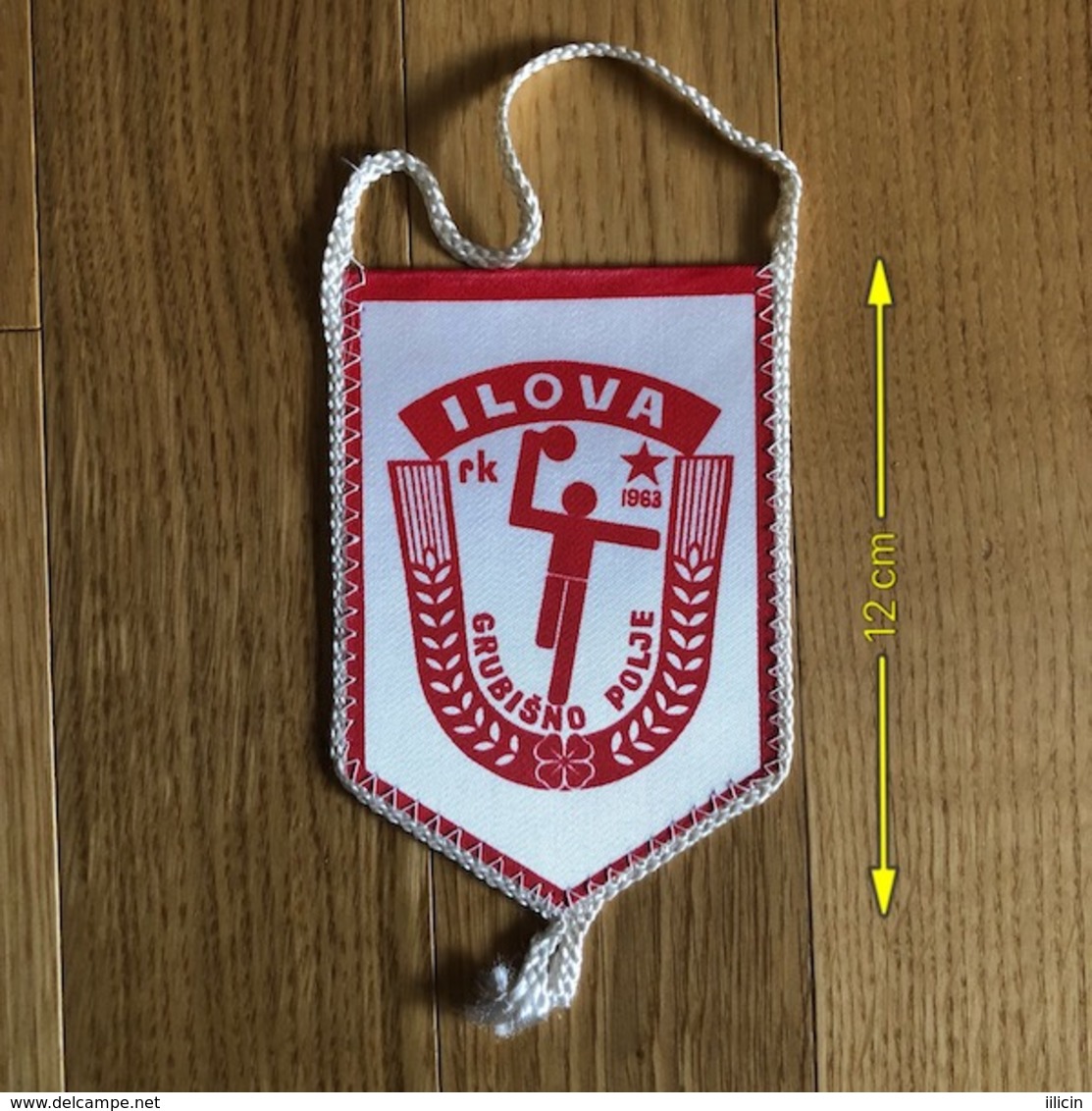 Flag (Pennant / Banderín) ZA000480 - Handball Croatia Ilova Grubisno Polje - Handball