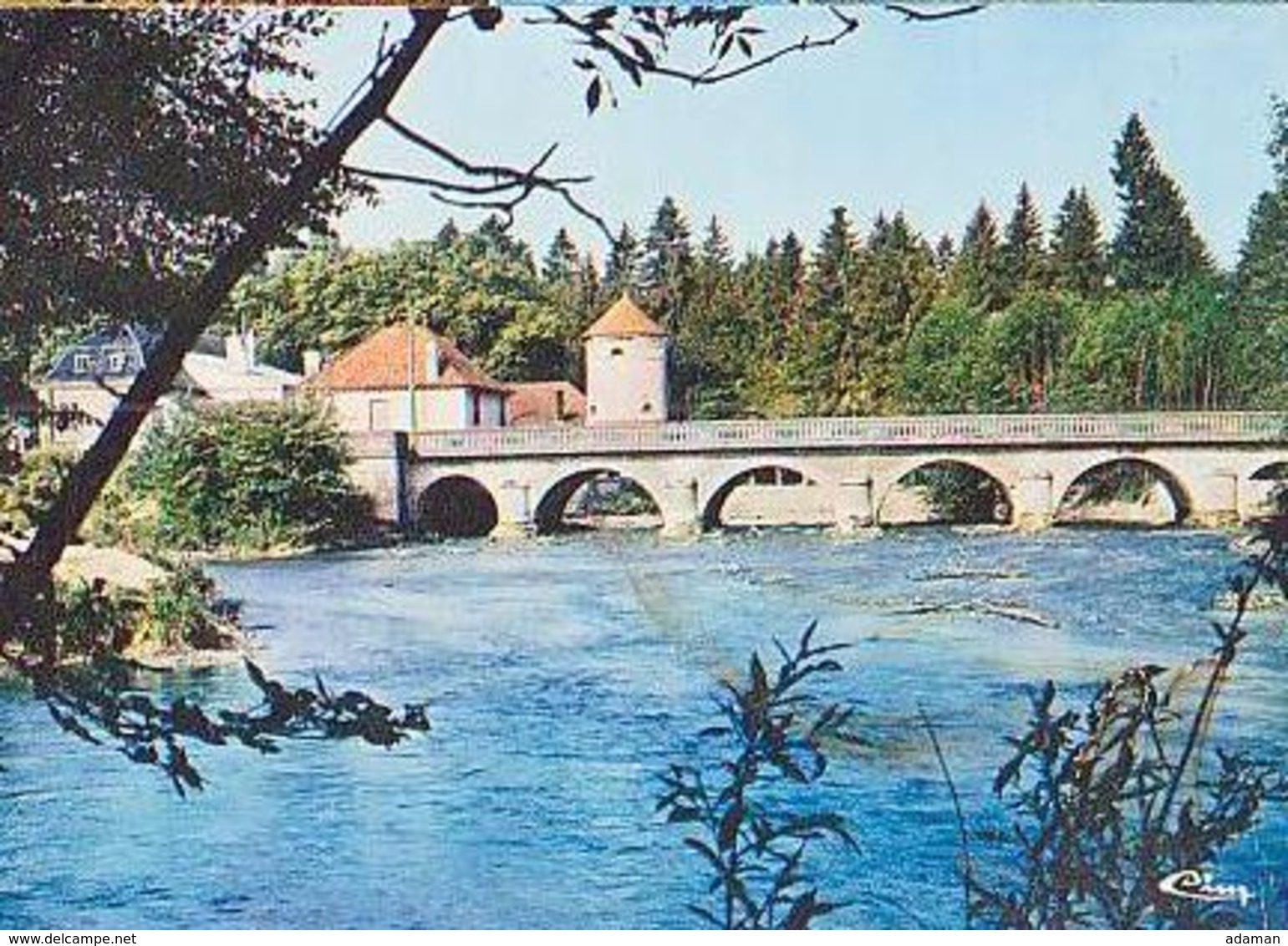 Aube        H30        Bar-sur-Seine.La Seine Au Pont De Villeneuve - Bar-sur-Seine