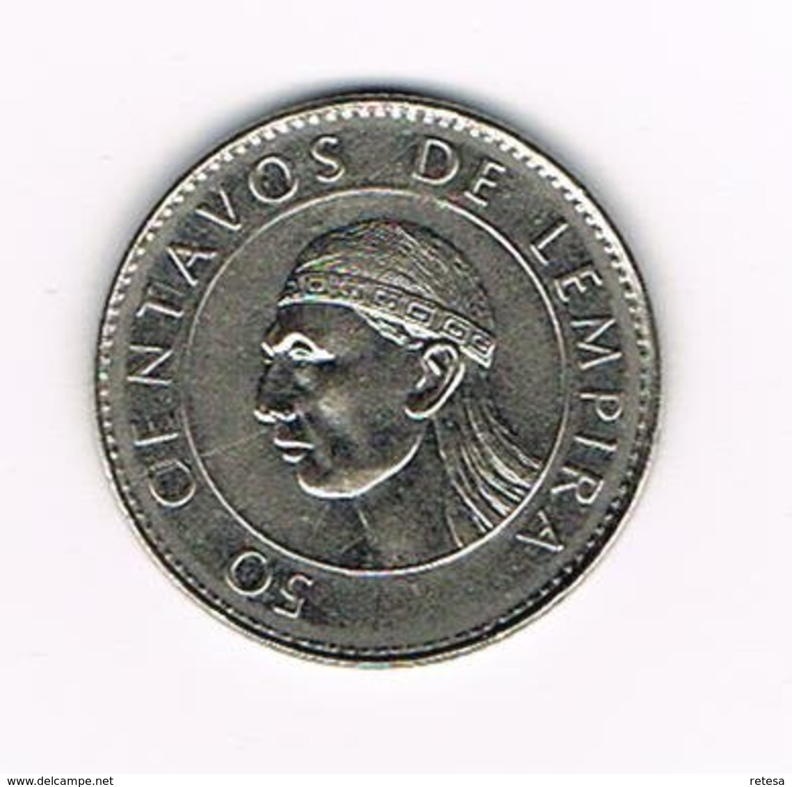 // HONDURAS  50  CENTAVOS   1991 - Honduras