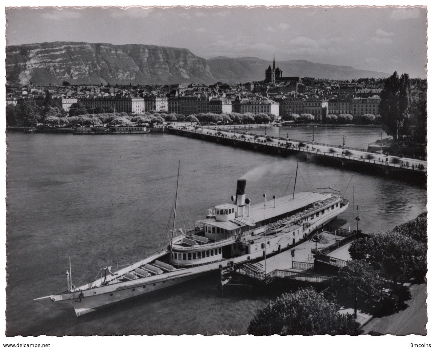 B-757 GENEVA Switzerland 1950s. Lot of 10 small photos - collection.