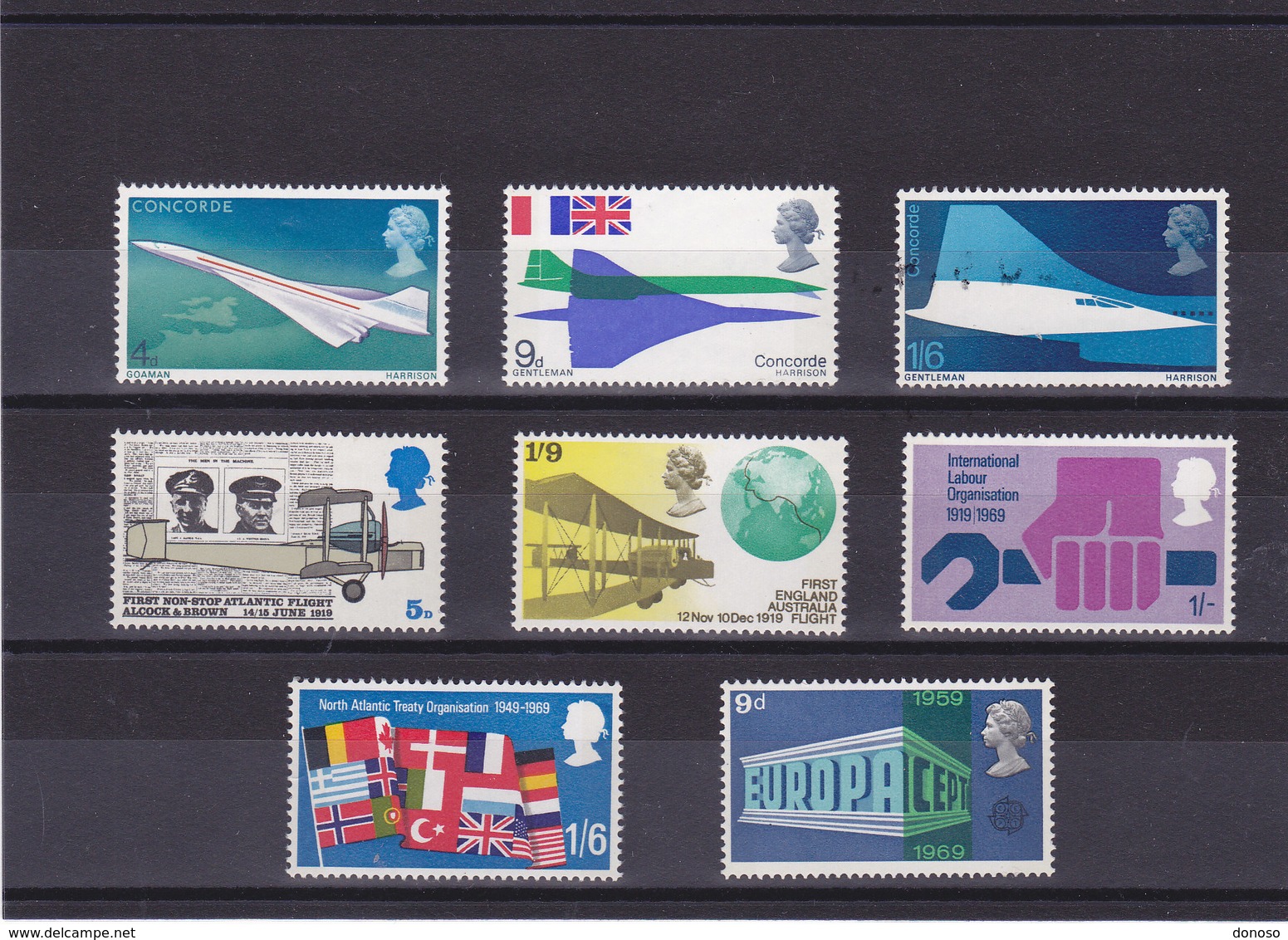 GB 1969   Yvert 555-562 NEUF** MNH - Neufs