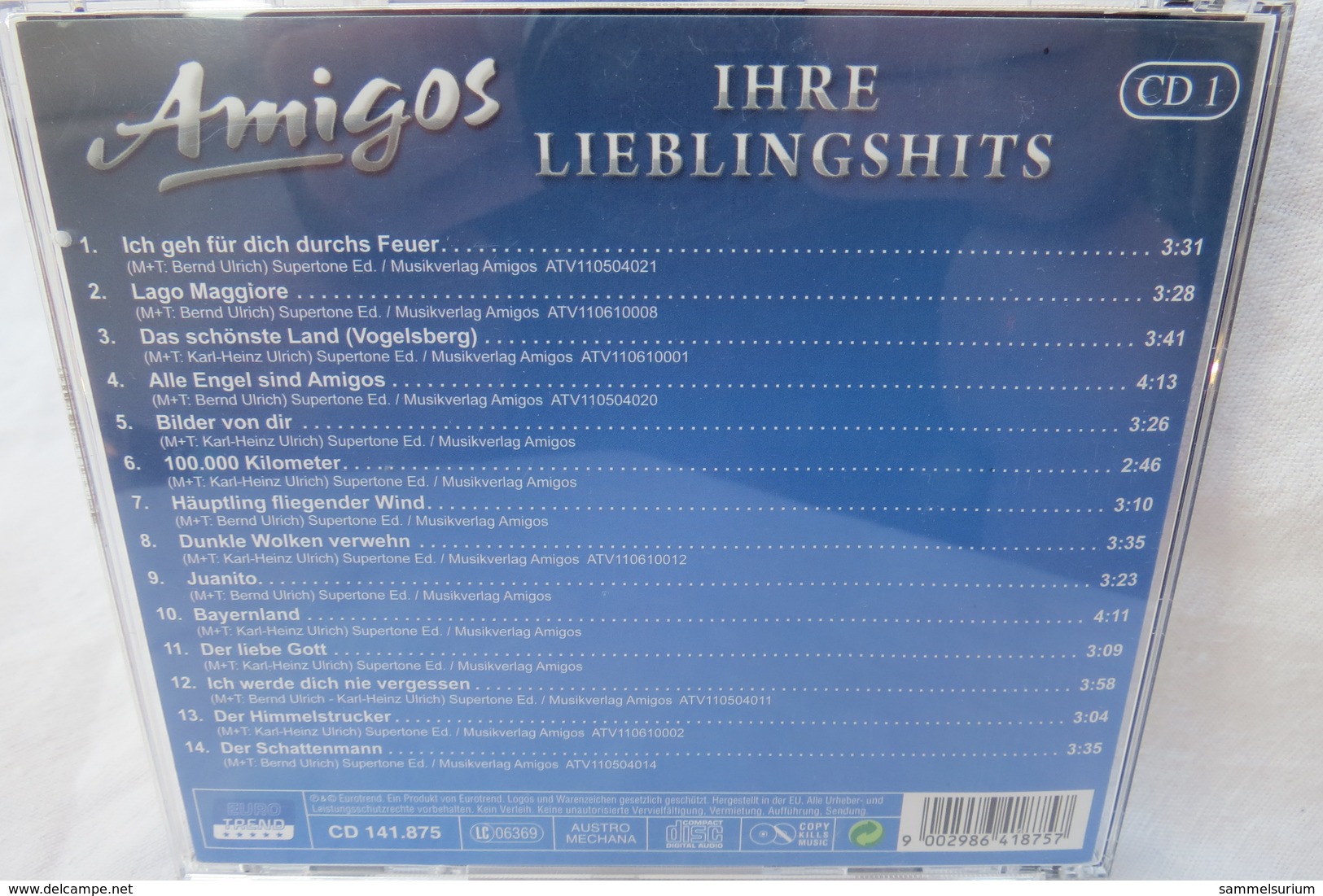 3 CDs Box "Amigos" Ihre Lieblingshits - Autres - Musique Allemande