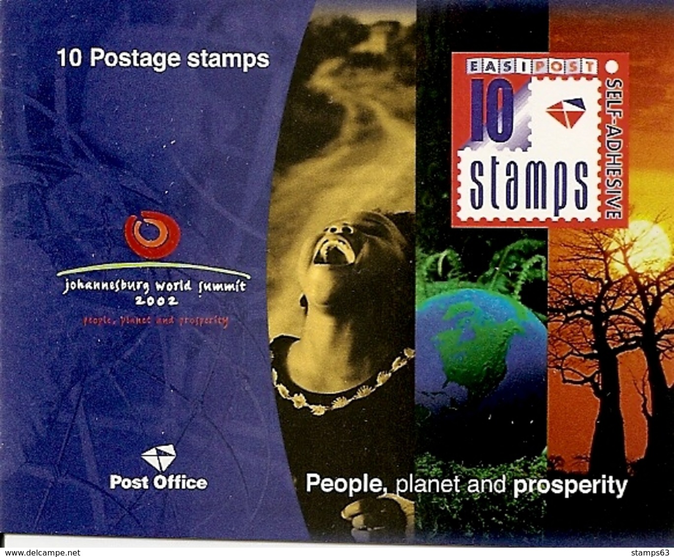 SOUTH AFRICA, 2002, Booklet 66,  World Summit Johannesburg - Booklets