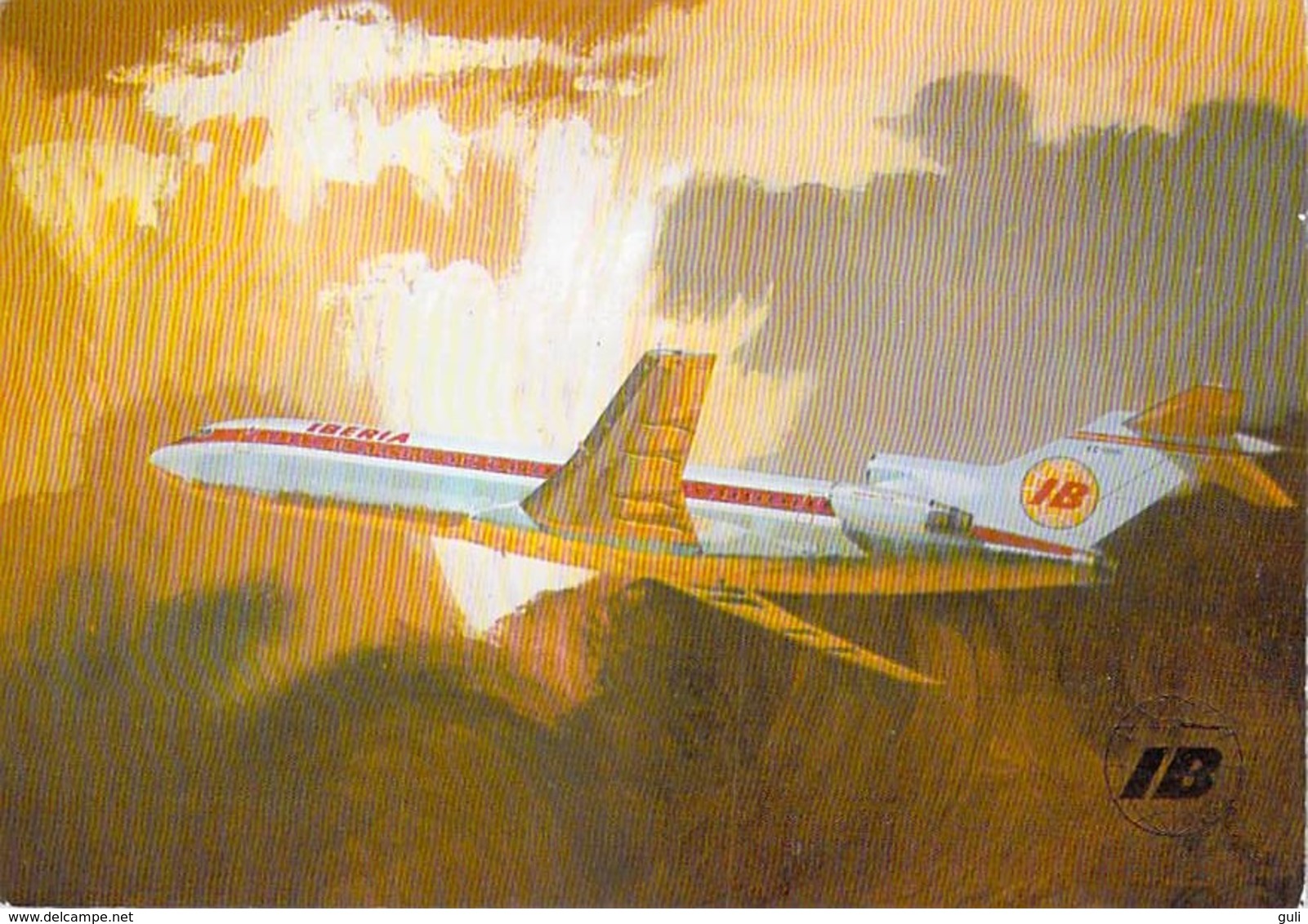 Aviation Avion Avions IB  IBERIA BOEING 727/256  *PRIX FIXE - 1946-....: Modern Era