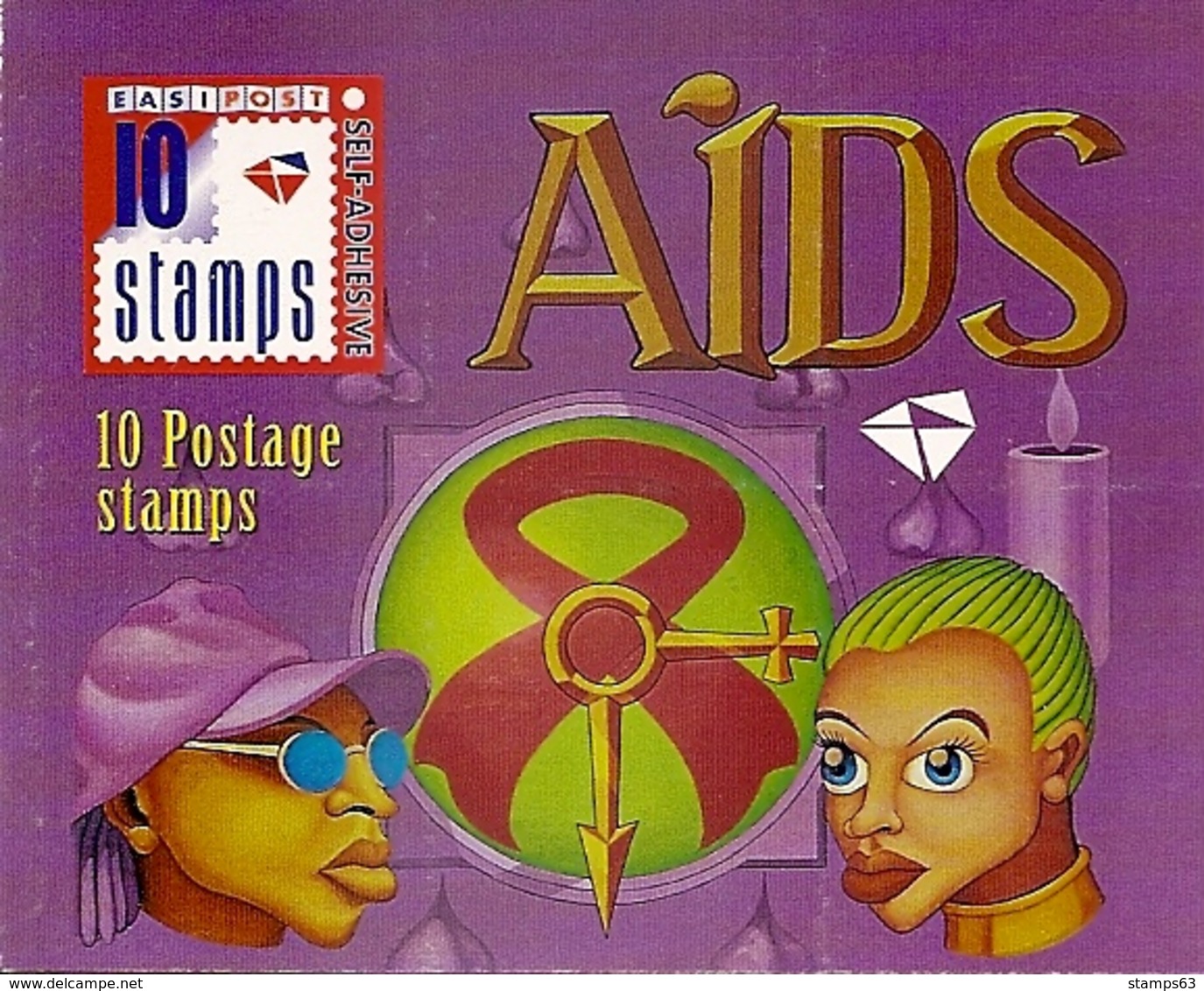 SOUTH AFRICA, 2002, Booklet 67,  Aids-booklet - Cuadernillos