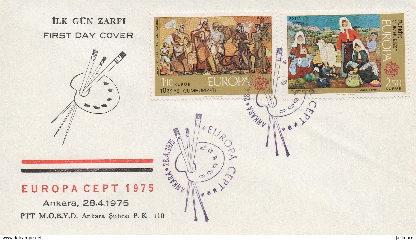 EU142  1975 EUROPA  Turquie   TTB - 1975