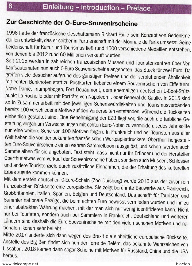 Erstauflage Katalog 0-EURO-Souvenirscheine 2018 neu 20€ für Papiergeld Souvenir-Note Battenberg deutsch/english/frz
