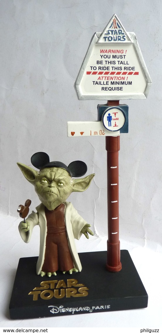 FIGURINE STAR WARS EN RESINE - YODA DISNEY LAND PARIS STAR TOUR 2010 - Episode I