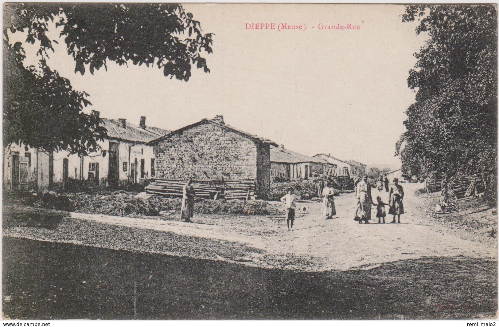 CARTE POSTALE   DIEPPE 55  Grande Rue - Otros & Sin Clasificación