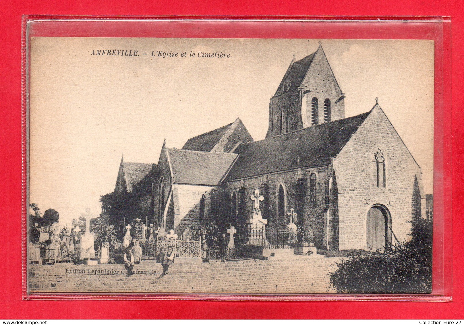 50-CPA AMFREVILLE - Autres & Non Classés