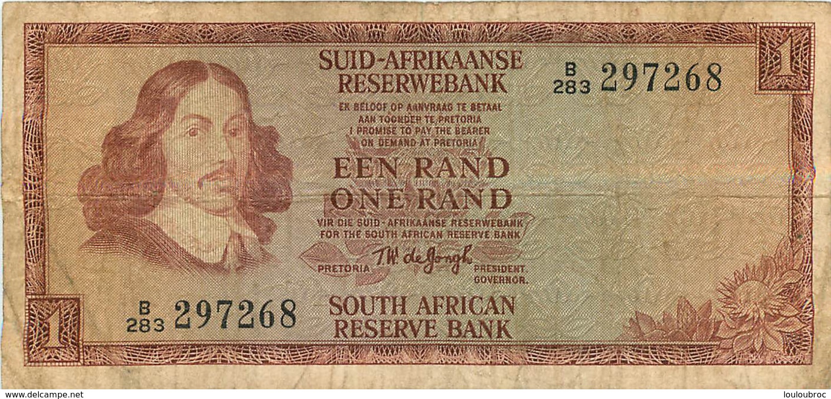 BILLET ONE RAND SOUTH AFRICAN  PRETORIA - South Africa