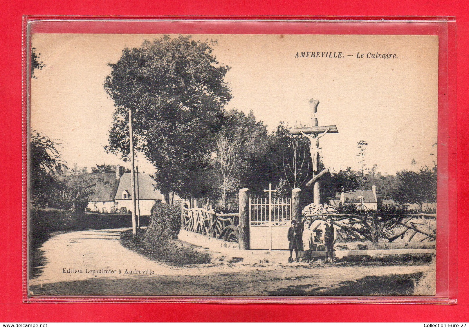 50-CPA AMFREVILLE - Autres & Non Classés