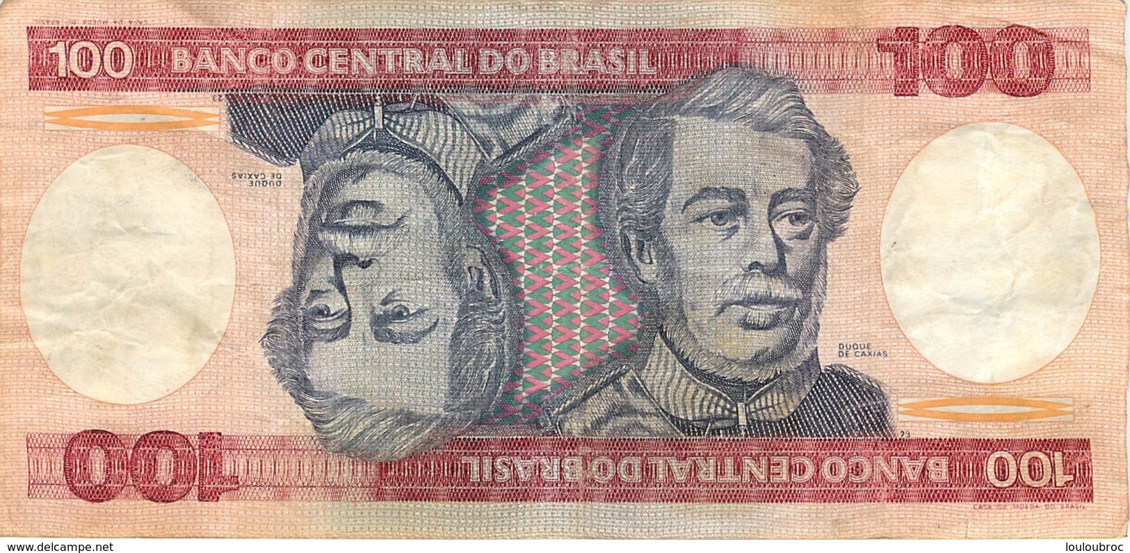 BILLET  BRESIL 100 CRUZEIROS - Brazil