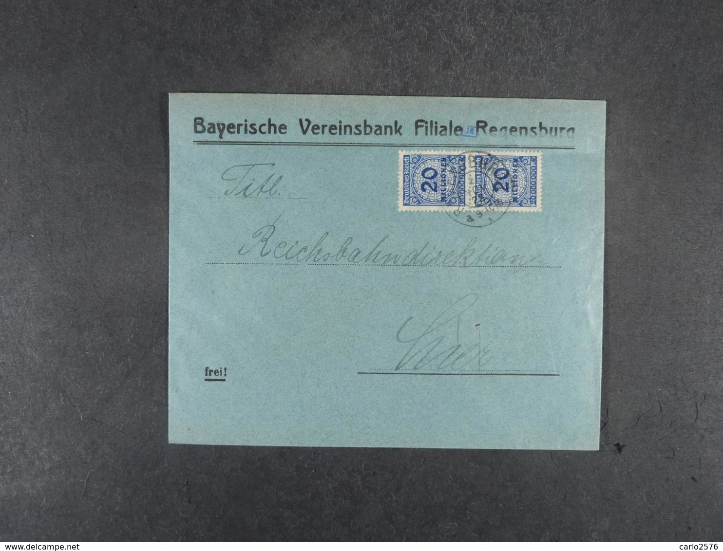 GERMANY 1923- Infaction Cover, Good Franking ( Ref.423) - Briefe U. Dokumente