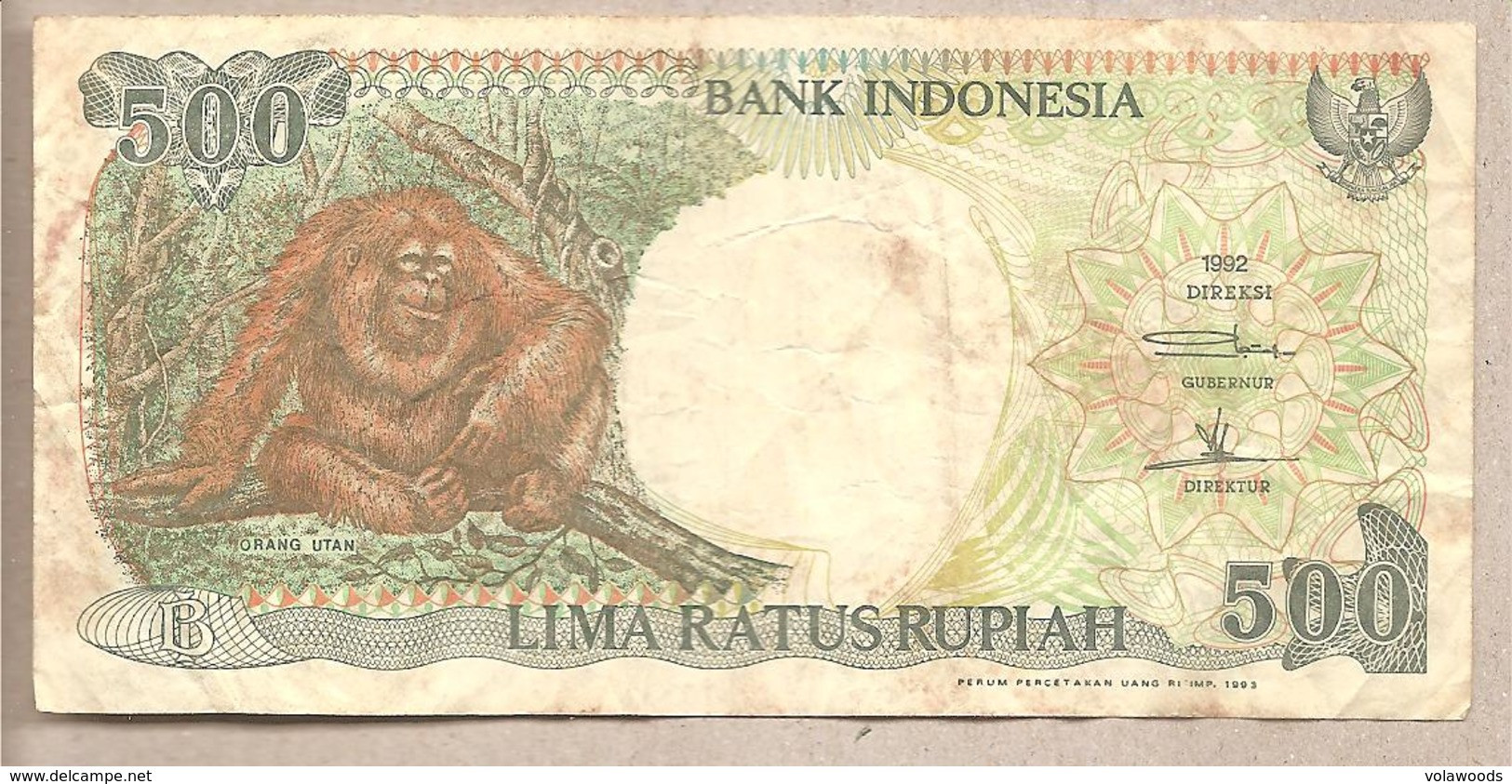 Indonesia - Banconota Circolata Da 500 Rupie P-128b - 1993 - Indonesia