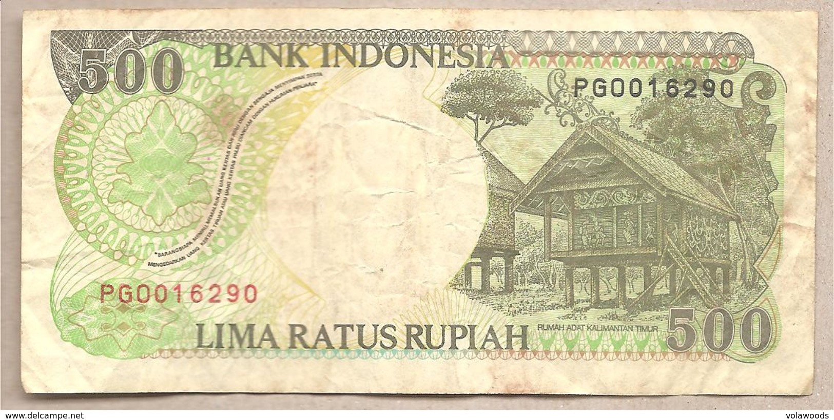 Indonesia - Banconota Circolata Da 500 Rupie P-128b - 1993 - Indonésie