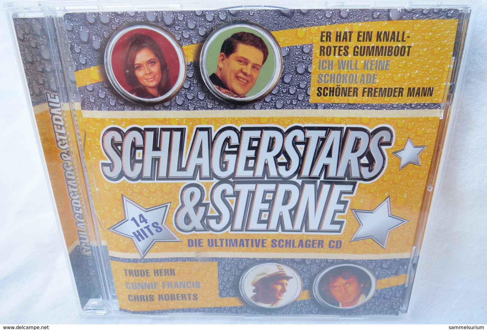 CD "Schlagerstars & Sterne" 14 Hits, Die Ultimative Schlager CD - Hit-Compilations