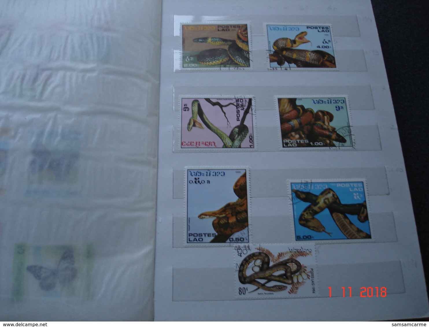 ALBUM AVEC PETITE COLLECTION DE TIMBRES SUR THEMATIQUES DIVERSES - Collections (en Albums)