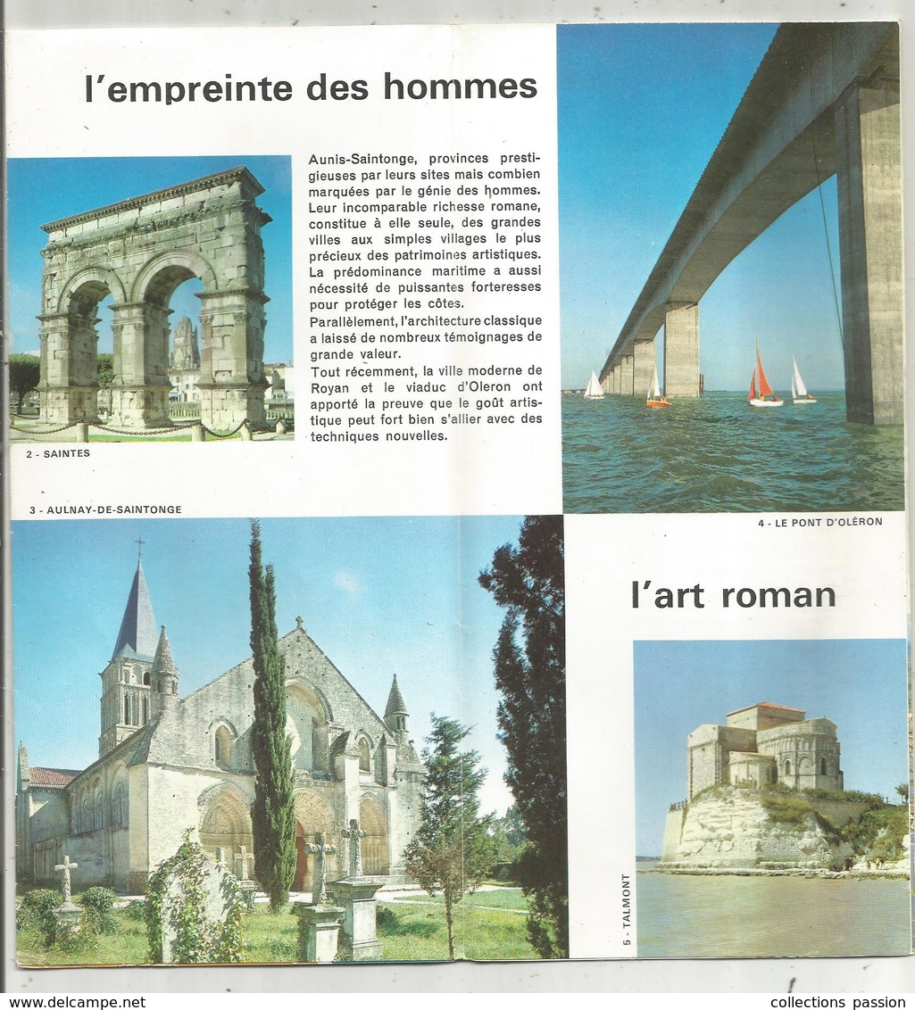 Dépliant Touristique , AUNIS , Charente Maritime , 16 Pages ,2 Scans , Frais Fr 1.75 E - Dépliants Touristiques