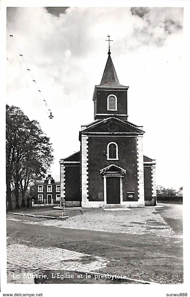 La Minerie - Lot 2 Cartes (Village Centre, L'Eglise) Photo Véritable Safima 1957 - Thimister-Clermont