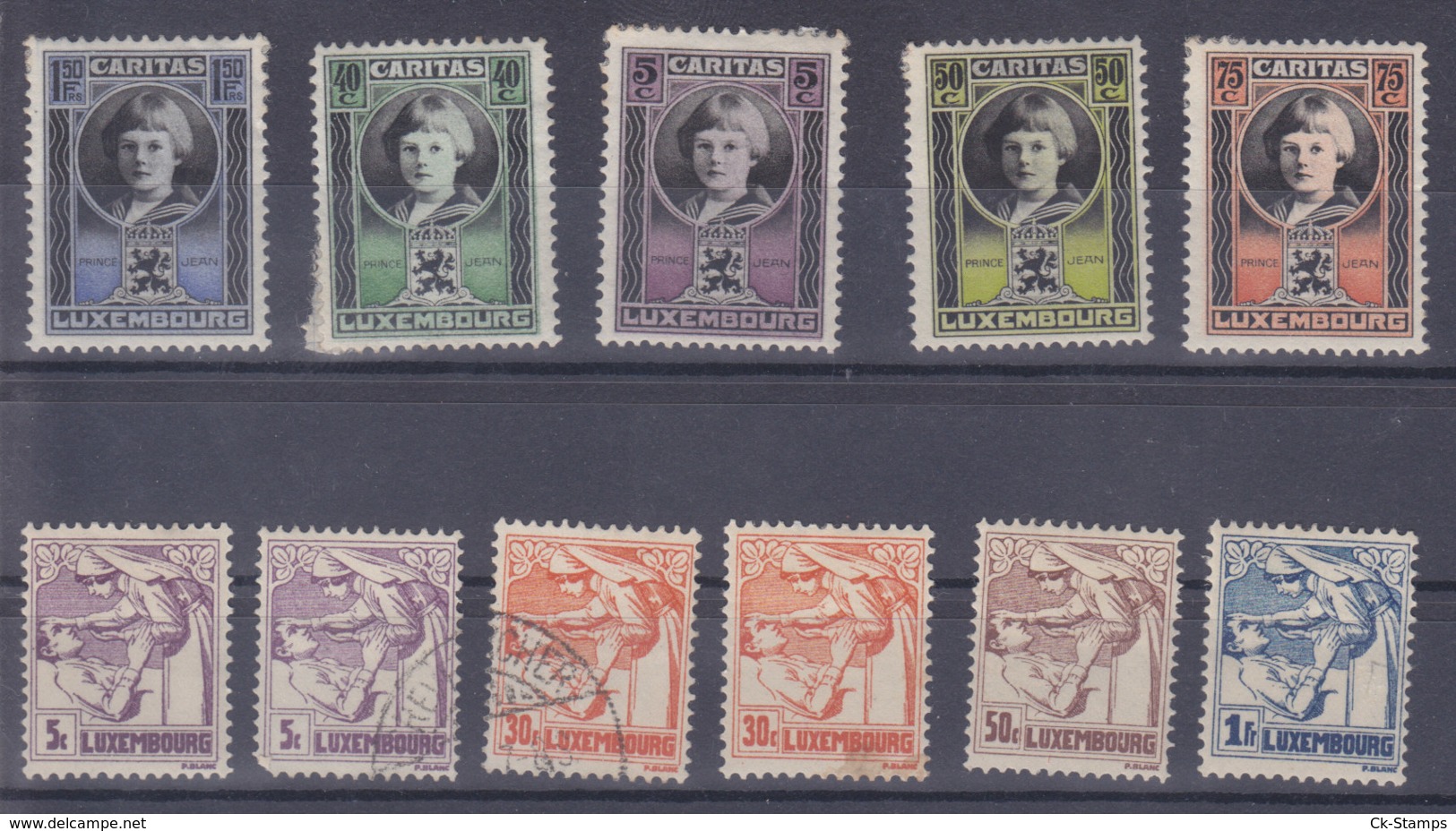 Luxembourg Lot  Mint Hinged     2/50 - Neufs